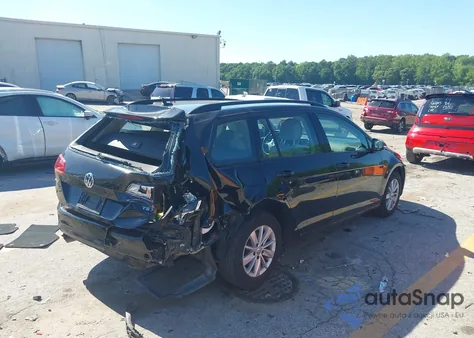 2016 Volkswagen Golf Sportwagen Tsi S 4-Door z USA, uszkodzony, nr VIN 3VWC17AU7GM502111